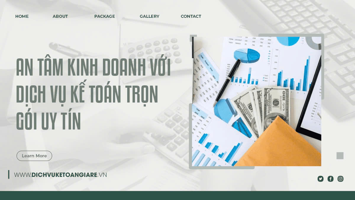An Tâm Kinh Doanh Với Dịch Vụ Kế Toán Trọn Gói Uy Tín