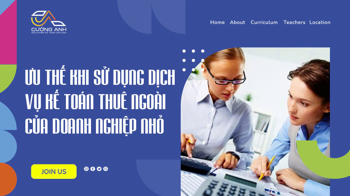 Ưu thế khi sử dụng dịch vụ kế toán thuế ngoài của doanh nghiệp nhỏ